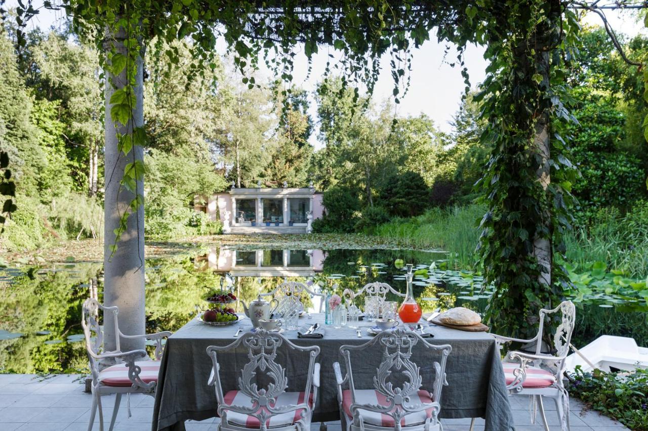 Relais La Foleia - Luxury Villa With Private Lake Veruno Exterior foto